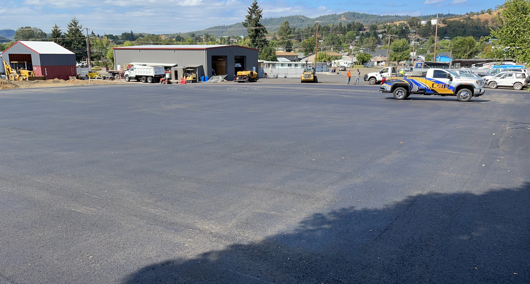 Asphalt Parking Lot - CA