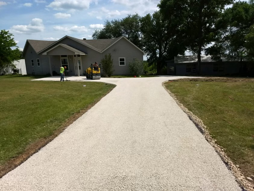 Gravel Driveway in Northern CA